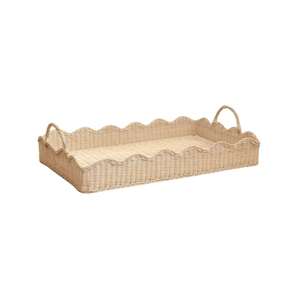 Hope Scalloped Tray