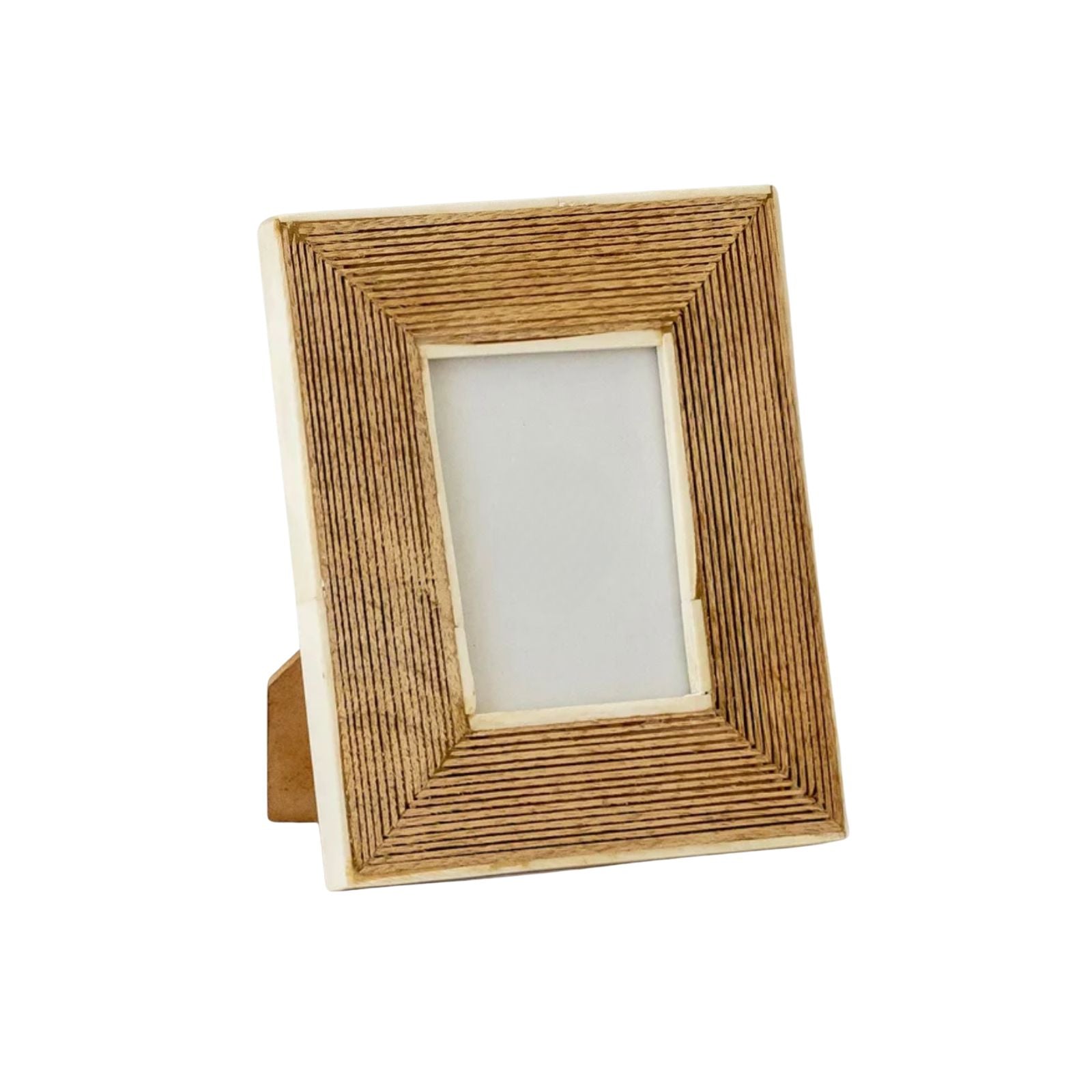 Ribbed Mango Wood Frame