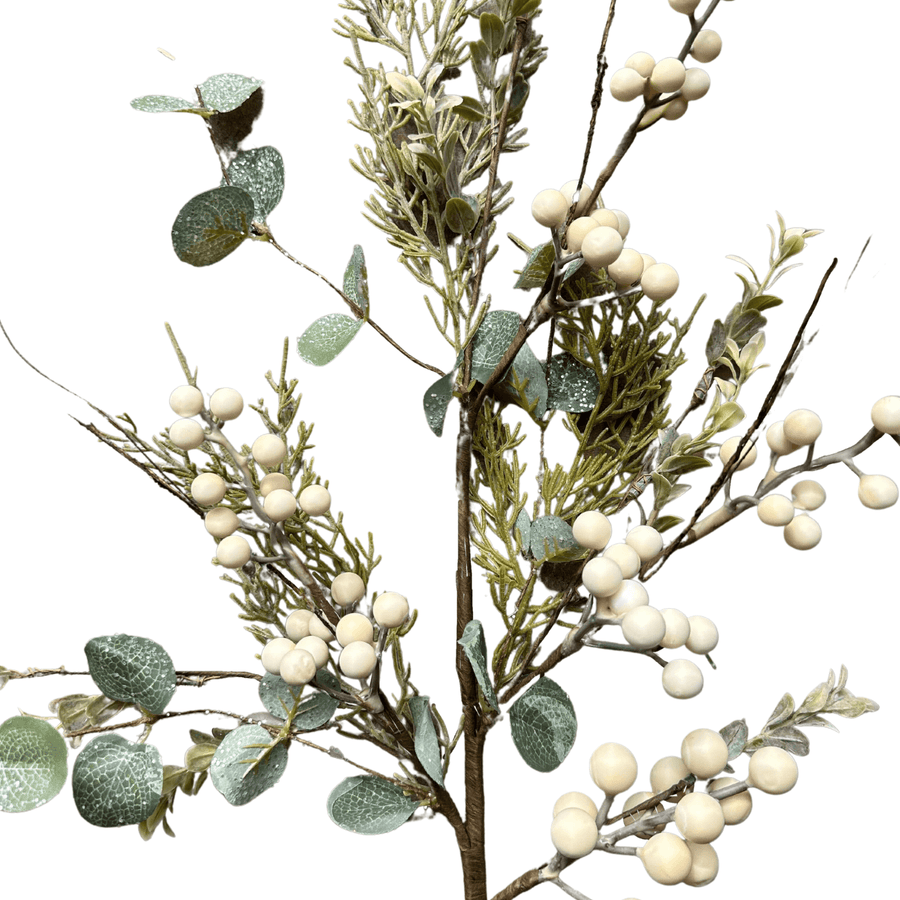 White Berry & Eucalyptus Stem