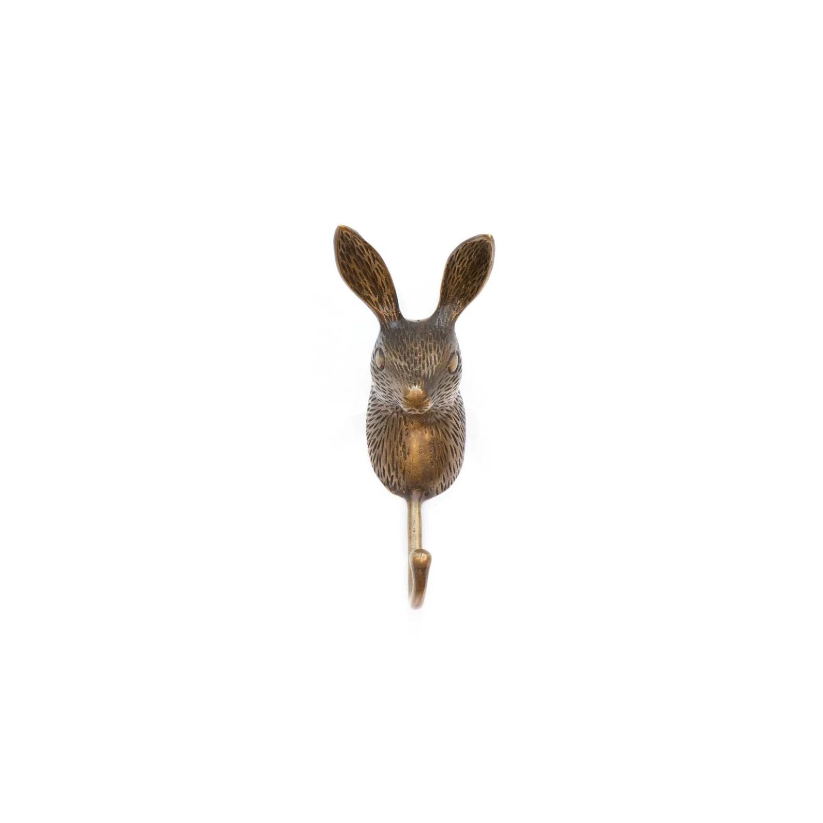 Rabbit Hook in Antique Gold