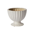 Reeded Pedestal Compote
