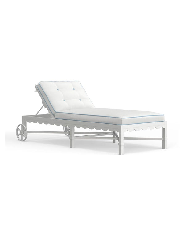 White with Blue Welt
