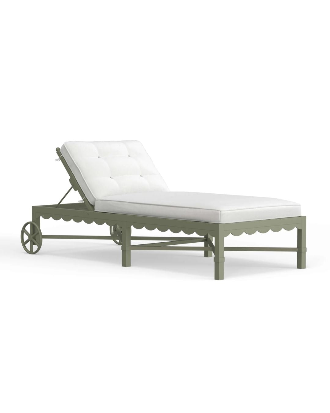 Riviera Chaise Lounge in Sage