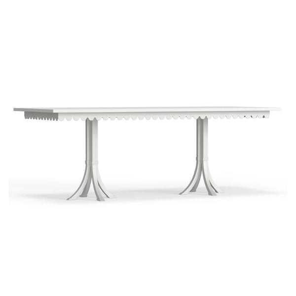Riviera Dining Table in Alabaster
