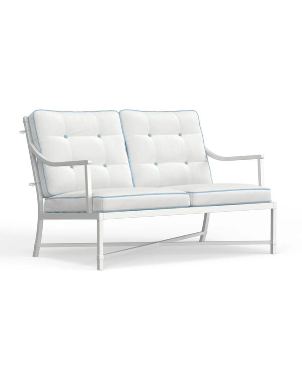 White with Blue Welt