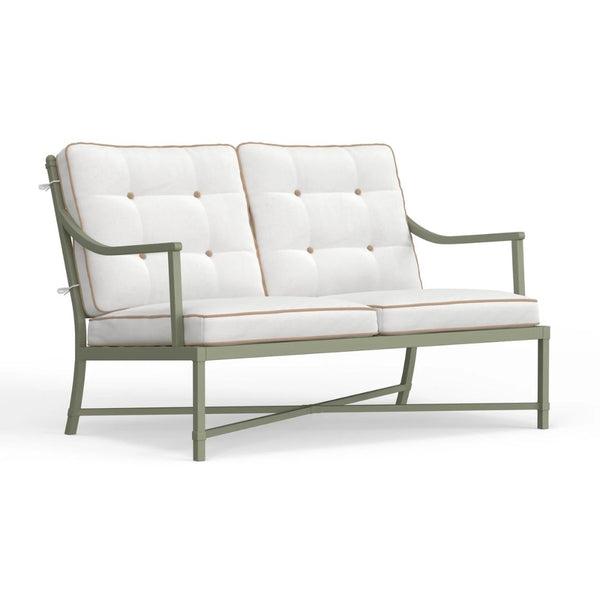 Riviera Love Seat in Sage
