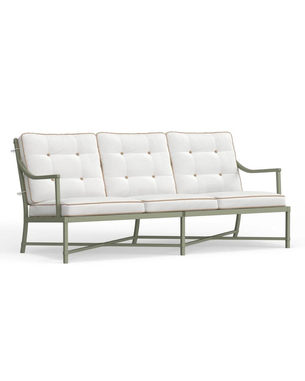 White with Beige Welt