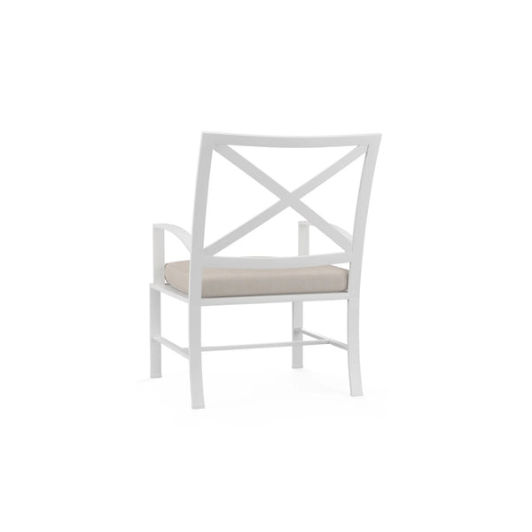 Rory Dining Chair in Satin White