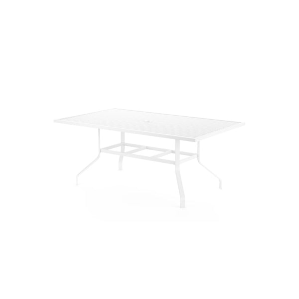 Rory Rectangle Dining Table in Satin White