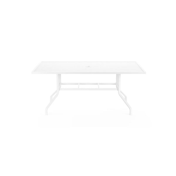Rory Rectangle Dining Table in Satin White