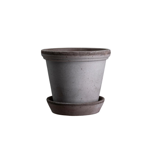 grey terracotta plant pots Rosa Terracotta Pot in Grey