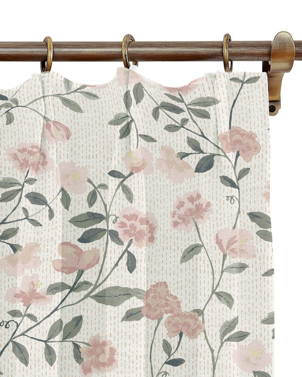 Rosemoore Floral Drapery Panel