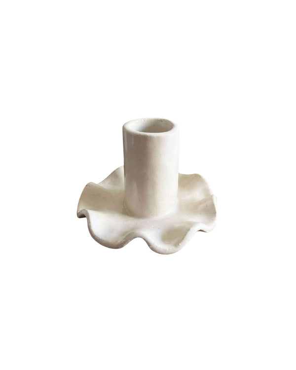 Ruffle Candle Holder