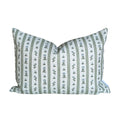 Ruthie Stripe Pillow in Blue