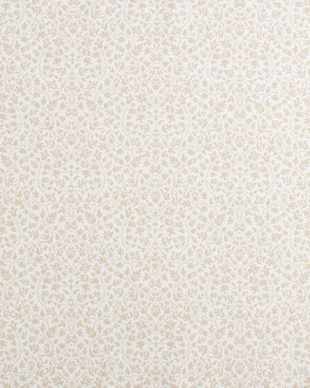 Sand Greenwich Floral Fabric