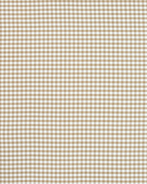 Sand Petite Check Fabric