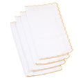 Scalloped Border Edge Napkin - Set of 4