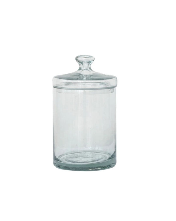 Small Simple Glass Canister