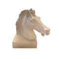 Marble Stallion Bookend Set