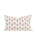 Stella Floral Pillow in Rose