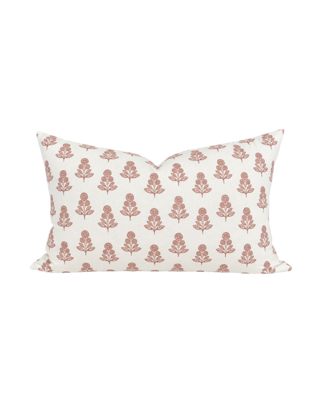Stella Floral Pillow in Rose