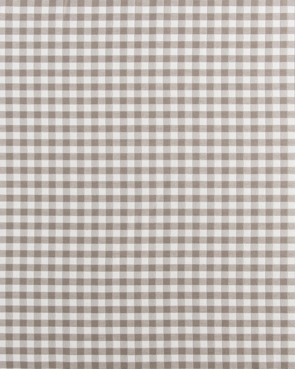 Stone Gingham Fabric