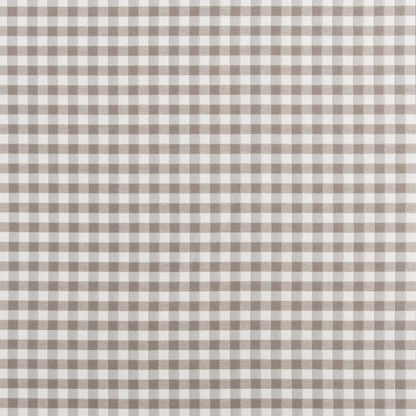 Stone Gingham Fabric