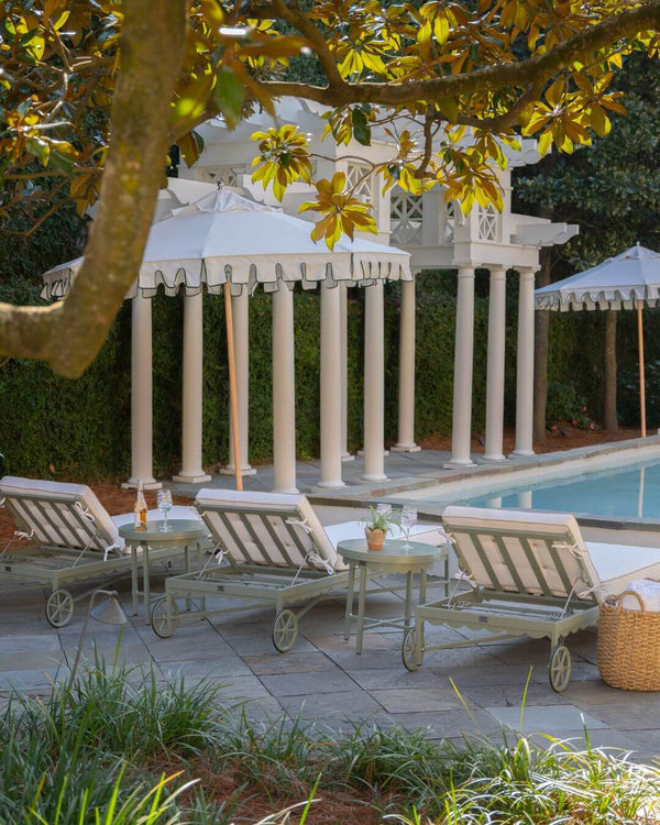 Riviera Chaise Lounge in Sage