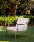 Riviera Lounge Chair in Sage