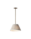 Sutton 14" Pendant - Weathered Brass