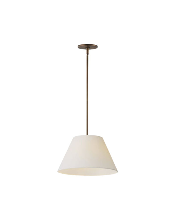 Sutton 14" Pendant - Weathered Brass