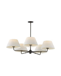 Sutton 5-Light Chandelier - Antique Bronze