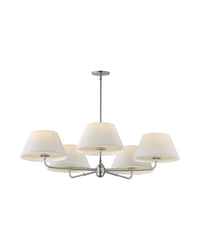 Sutton 5-Light Chandelier - Polished Nickel