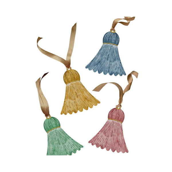 Tassel Gift Tag - Set of 8