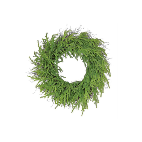 Textured Pine Needle Wreath