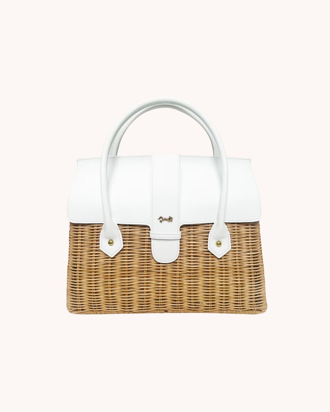 The Onassis 35 Basket - Blanc