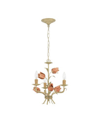 Tulip Petite Chandelier - Sage Rose