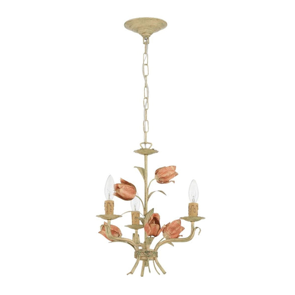 Tulip Petite Chandelier - Sage Rose