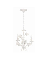 Tulip Petite Chandelier - White