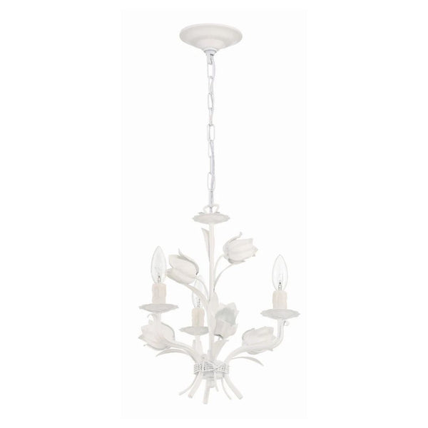 Tulip Petite Chandelier - White