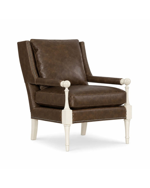 Van Dyke Leather Chair