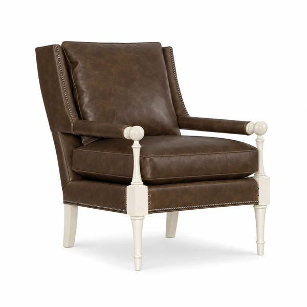 Van Dyke Leather Chair