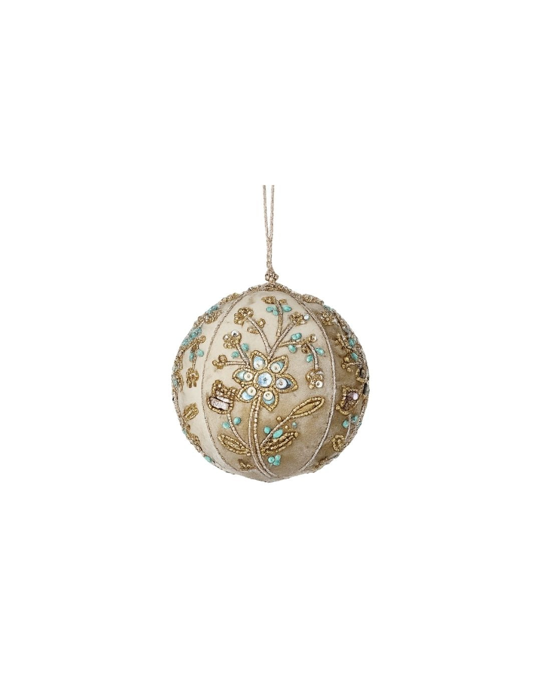 Victoria Velvet Beaded Ornament