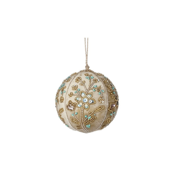 Victoria Velvet Beaded Ornament
