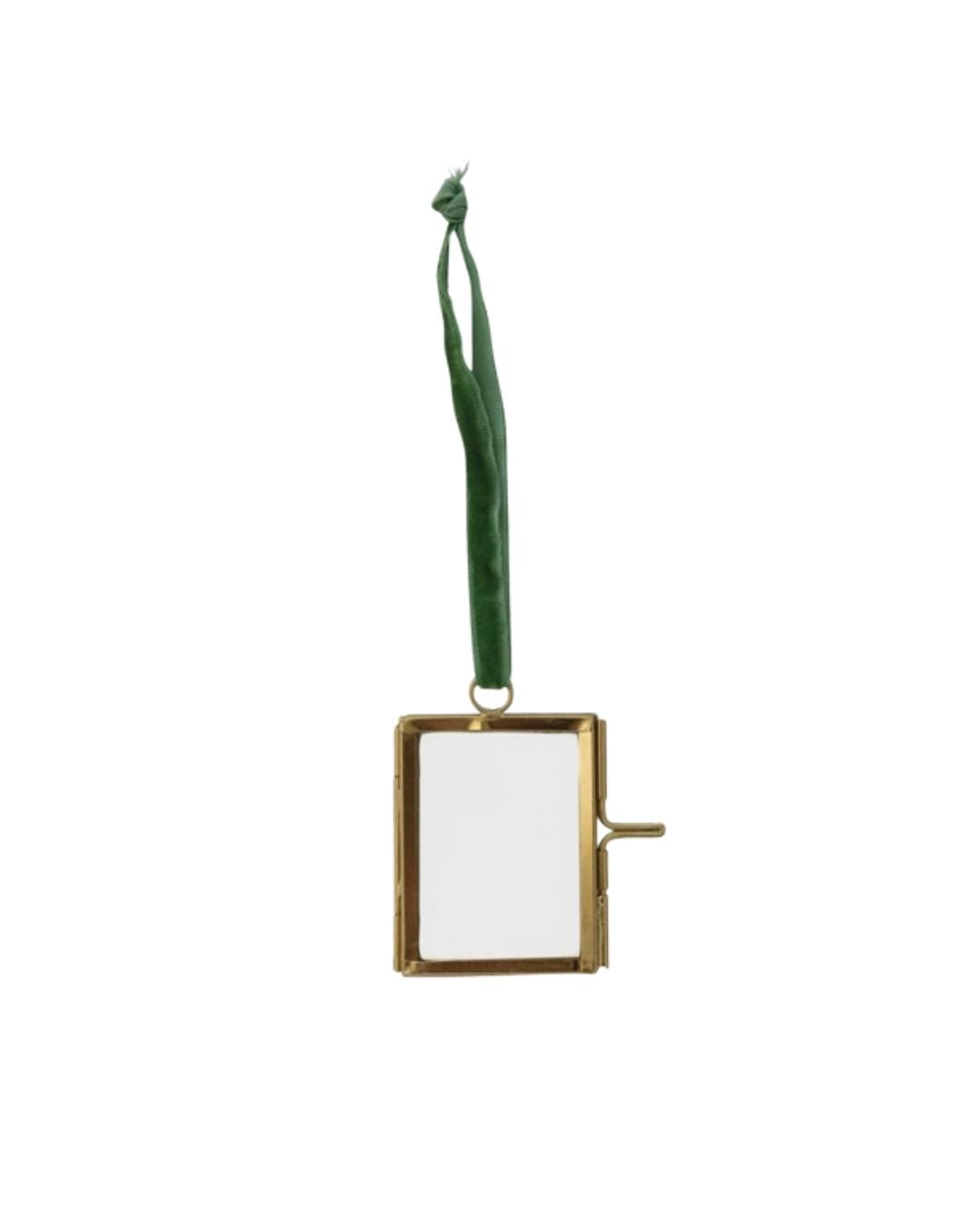Vintage Frame Ornament – Evergreen
