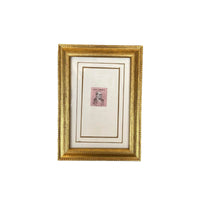 Pink Vintage Stamp Art