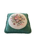 Vintage Rose Floral Pillow