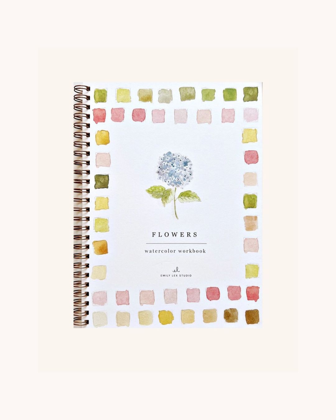 Watercolor Workbook- Flowers