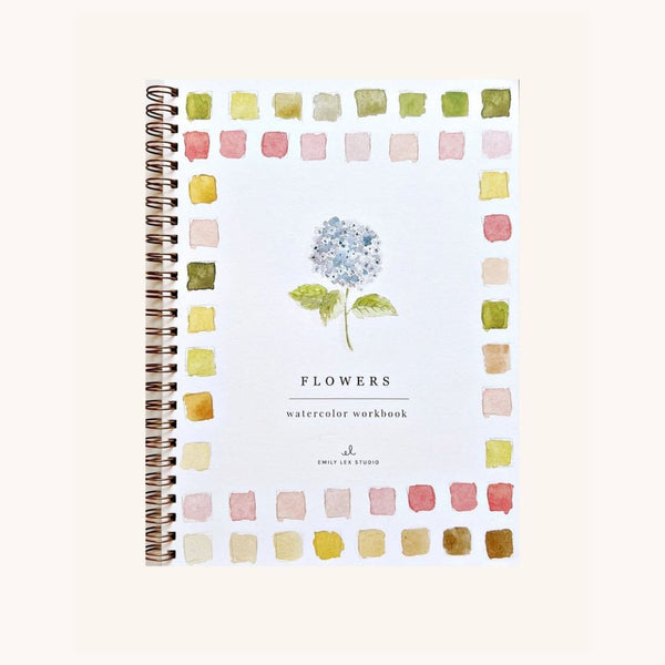 Watercolor Workbook- Flowers