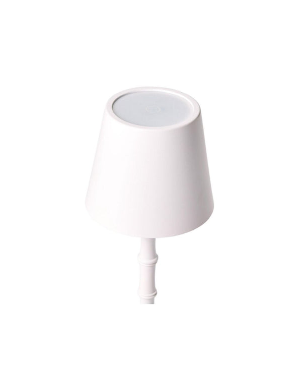 White Bamboo Cordless Lamp